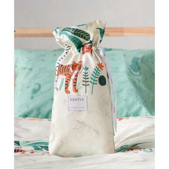 Παπλωματοθήκη Παιδική Ημίδιπλη Σετ Versus Selva Cotton Kentia (190x270) 2Τεμ