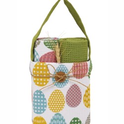 Πετσέτες Κουζίνας Σετ Easter Toalla 255 Cotton Kentia (40x70) 2Τεμ