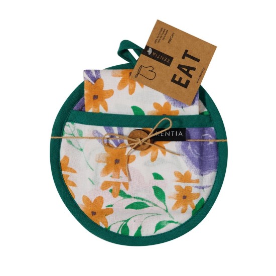 Πιάστρα-Πετσέτα Κουζίνας Σετ Loft Pot 251 Cotton Kentia 2Τεμ