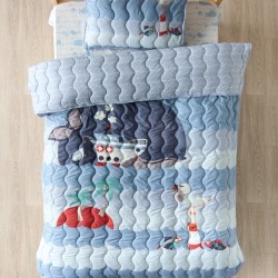 Κουβερλί Παιδικό Μονό Σετ Versus Balena Micro Kentia (160x220) 2Τεμ