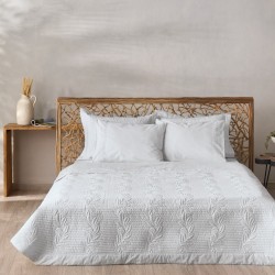 Κουβερλί Νυφικά Υπέρδιπλα Σετ Serenity Aslan 200TC Satin Cotton Kentia (230x250) 3Τεμ