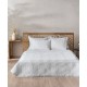 Σεντόνια Νυφικά Υπέρδιπλα Σετ Serenity Aslan 200TC Satin Cotton Kentia (240x270) 4Τεμ