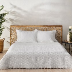 Σεντόνια Νυφικά Υπέρδιπλα Σετ Serenity Marisol 200TC Satin Cotton Kentia (240x270) 4Τεμ