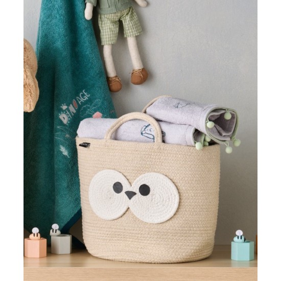 Καλάθι Αποθήκευσης Στρογγυλό Loft Cestino 252 Cotton Kentia (30x30) 1Τεμ