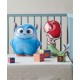 Διακοσμητικό Μαξιλάρι Παιδικό Loft Mostro Kentia (40x40) 1Τεμ