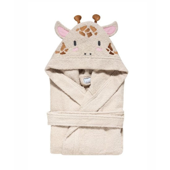 Μπουρνούζι Παιδικό Με Κουκούλα Loft Mirage Cotton Kentia 1Τεμ