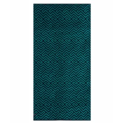 Πετσέτα Θαλάσσης Βελουτέ Loft Meiro 02 Jacquard Cotton Kentia (80x160) 1Τεμ