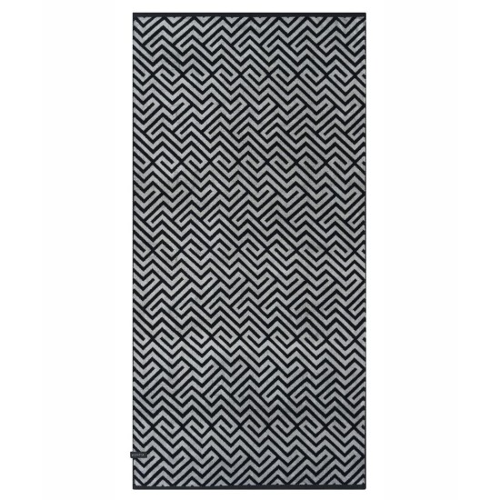 Πετσέτα Θαλάσσης Βελουτέ Loft Meiro 22 Jacquard Cotton Kentia (80x160) 1Τεμ