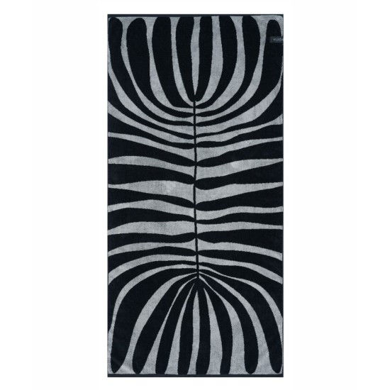 Πετσέτα Θαλάσσης Βελουτέ Loft Zebara Jacquard Cotton Kentia (80x160) 1Τεμ