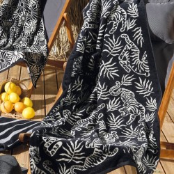 Πετσέτα Θαλάσσης Βελουτέ Loft Chita Jacquard Cotton Kentia (80x160) 1Τεμ Πετσέτα Θαλάσσης Βελουτέ Loft Chita Jacquard Cotton Kentia (80x160) 1Τεμ