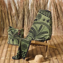 Πετσέτα Θαλάσσης Βελουτέ Loft Palima Jacquard Cotton Kentia (80x160) 1Τεμ