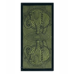 Πετσέτα Θαλάσσης Βελουτέ Loft Elefani Jacquard Cotton Kentia (80x160) 1Τεμ