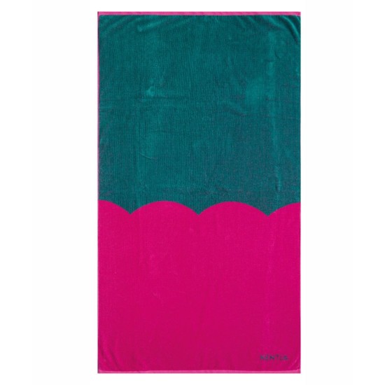 Πετσέτα Θαλάσσης Βελουτέ Loft Awa 02 Jacquard Cotton Kentia (80x160) 1Τεμ