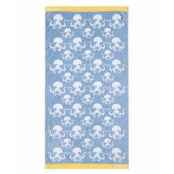 Πετσέτα Θαλάσσης Παιδική Βελουτέ Loft Merik Jacquard Cotton Kentia (70x140) 1Τεμ