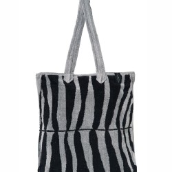 Τσάντα Παραλίας Loft Zebara Jacquard Cotton Kentia (43x43x11) 1Τεμ