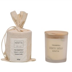 Αρωματικό Κερί Sense 25 Warm Wool Winter Jungle Kentia (160gr) 1Τεμ