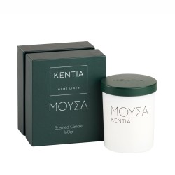 Αρωματικό Κερί Deco Mood 25 Μούσα Secret Wood Kentia (160gr) 1Τεμ