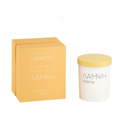 Αρωματικό Κερί Deco Mood 25 Λάμψη Ginger Lemon Tart Kentia (160gr) 1Τεμ