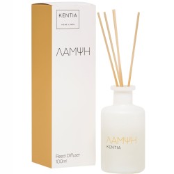 Deco Mood 25 Λάμψη Diffuser Ginger Lemon Tart Kentia (100ml) 1Τεμ