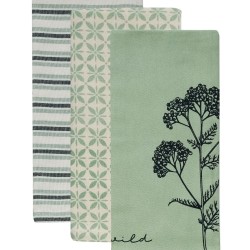 Πετσέτες Κουζίνας Σετ Loft Fazzy 256 Cotton Kentia (40x60) 3Τεμ