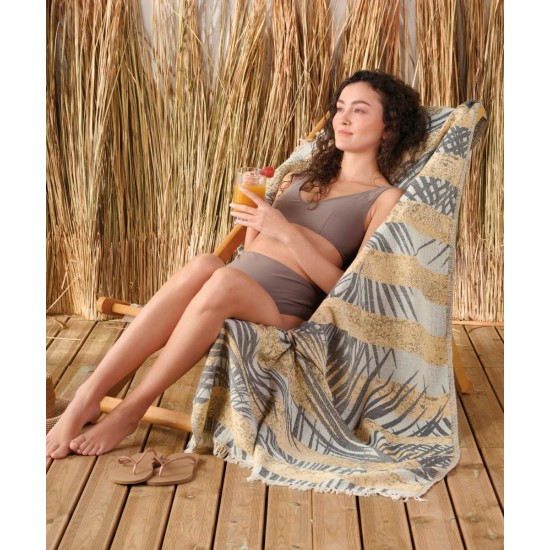 Παρεό-Pestamal Stylish Plaka Cotton Kentia (95x170) 1Τεμ