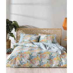 Σεντόνια King Σετ Stylsish Zuba 19 Satin 300TC Cotton Kentia (270x270) 4Τεμ