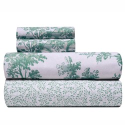 Σεντόνια King Σετ Stylish Toile 02 Satin Cotton Kentia (270x270) 4Τεμ Σεντόνια King Σετ Stylish Toile 02 Satin Cotton Kentia (270x270) 4Τεμ