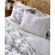 Σεντόνια King Σετ Stylish Toile 22 Satin Cotton Kentia (270x270) 4Τεμ