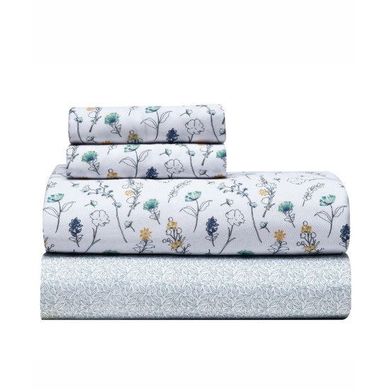 Σεντόνια King Σετ Stylish Erbe 10 Satin Cotton Kentia (270x270) 4Τεμ