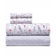 Σεντόνια King Σετ Stylish Erbe 01 Satin Cotton Kentia (270x270) 4Τεμ