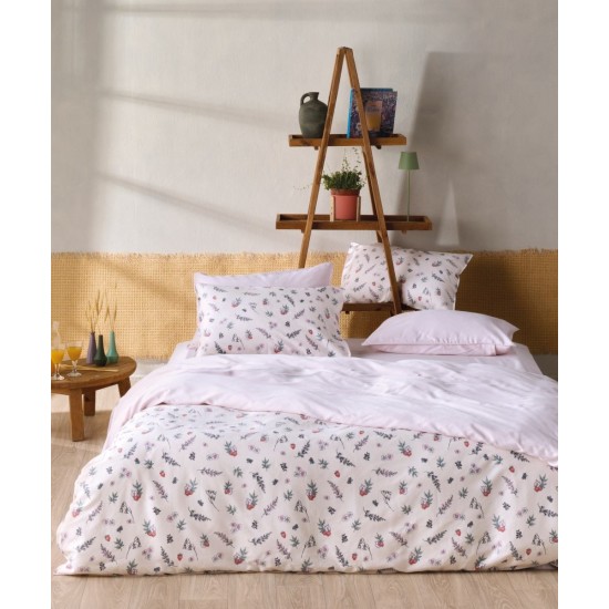 Σεντόνια King Σετ Stylish Frutilla 14 Satin Cotton Kentia (270x270) 4Τεμ