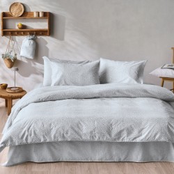 Κουβερλί Υπέρδιπλο Versus Posidonia 22 Cotton Kentia (220x240) 1Τεμ