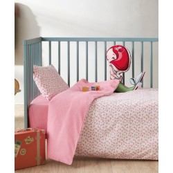 Σεντόνια Βρεφικά Κούνιας Σετ Versus Cereza Cotton Kentia (120x170) 3Τεμ