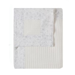 Κουβέρτα Βρεφική Πλεκτή Κούνιας Stylish Vivari Cotton Kentia (120x140) 1Τεμ