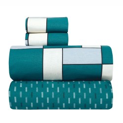 Σεντόνια Μονά Σετ Versus Cubi 07 Cotton Kentia (160x270) 3Τεμ