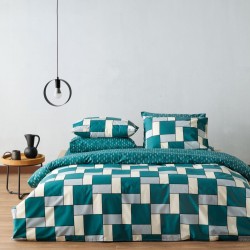 Σεντόνια Μονά Σετ Versus Cubi 07 Cotton Kentia (160x270) 3Τεμ