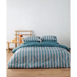 Παπλωματοθήκη Υπέρδιπλη Σετ Versus Dama 33 Cotton Kentia (225x240) 3Τεμ