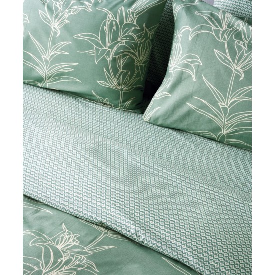 Παπλωματοθήκη Υπέρδιπλη Σετ Versus Silia 36 Cotton Kentia (225x245) 3Τεμ