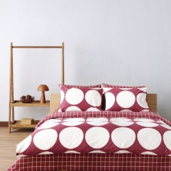 Παπλωματοθήκη Υπέρδιπλη Σετ Versus Valia 05 Cotton Kentia (225x245) 3Τεμ