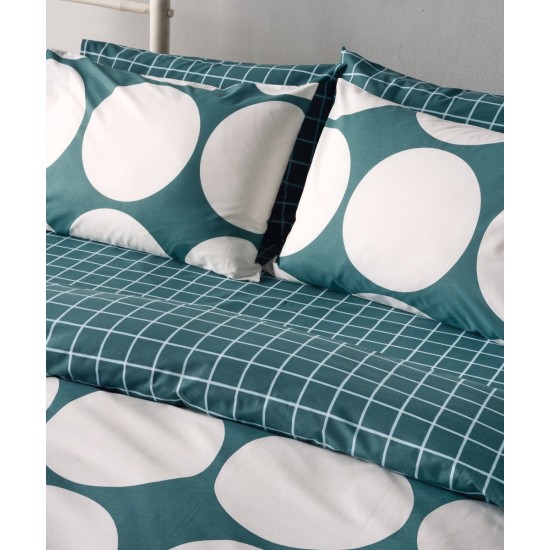 Σεντόνια Ημίδιπλα Σετ Versus Valia 07 Cotton Kentia (190x270) 3Τεμ