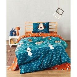 Παπλωματοθήκη Παιδική Μονή Σετ Versus Pongo Cotton Kentia (165x245) 2Τεμ