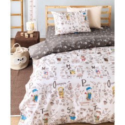 Σεντόνια Παιδικά Μονό Σετ Versus Wali Cotton Kentia (160x270) 3Τεμ Σεντόνια Παιδικά Μονό Σετ Versus Wali Cotton Kentia (160x270) 3Τεμ