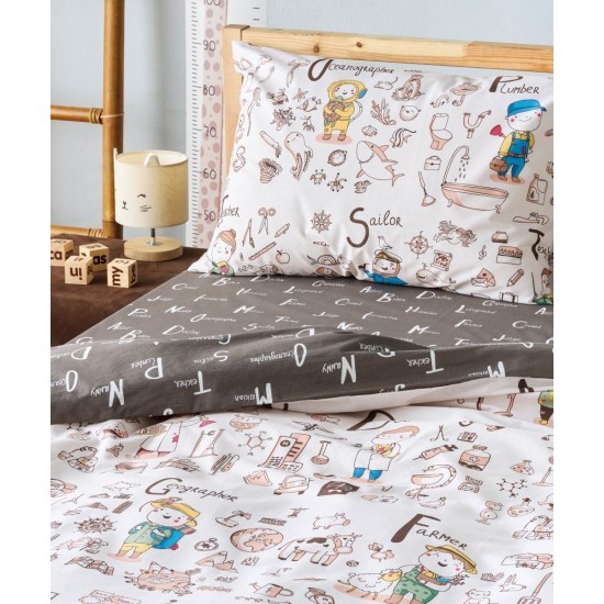 Παπλωματοθήκη Παιδική Μονή Σετ Versus Wali Cotton Kentia (165x245) 2Τεμ