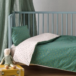 Σεντόνια Βρεφικά Λίκνου Σετ Versus Picadily Cotton Kentia (70x120) 2Τεμ