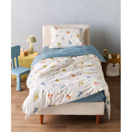 Παπλωματοθήκη Παιδική Μονή Σετ Versus Poldo Cotton Kentia (165x245) 2Τεμ