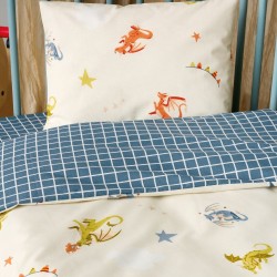 Σεντόνια Βρεφικά Λίκνου Σετ Versus Poldo Cotton Kentia (70x120) 2Τεμ