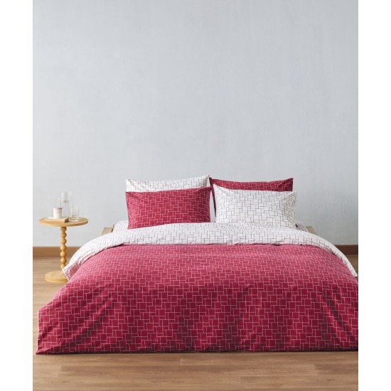 Παπλωματοθήκη King Σετ Loft Dodici 05 Cotton Kentia (260x240) 3Τεμ