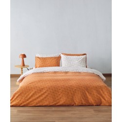 Παπλωματοθήκη Υπέρδιπλη Σετ Loft Dodici 06 Cotton Kentia (225x245) 3Τεμ