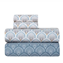 Σεντόνια King Σετ Stylish Arco 01 Percalle 260TC Cotton Kentia (270x270) 4Τεμ