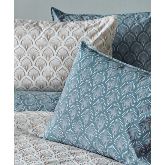 Παπλωματοθήκη Υπέρδιπλη Σετ Stylish Arco 01 Percalle 260TC Cotton Kentia (225x245) 3Τεμ